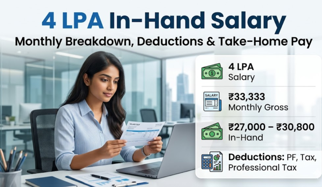 4 lpa in hand salary