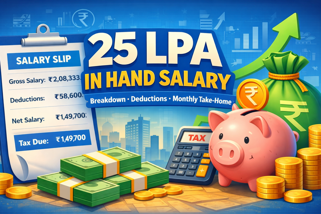 25 LPA In Hand Salary in India (2026)