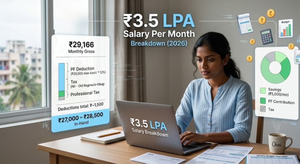 3.5 Lakh Per Annum