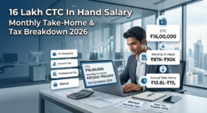 16 Lakh CTC In Hand Salary