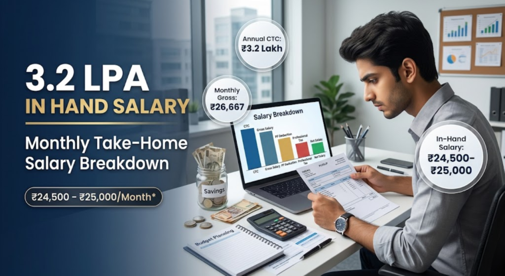 3.2 LPA Salary in India