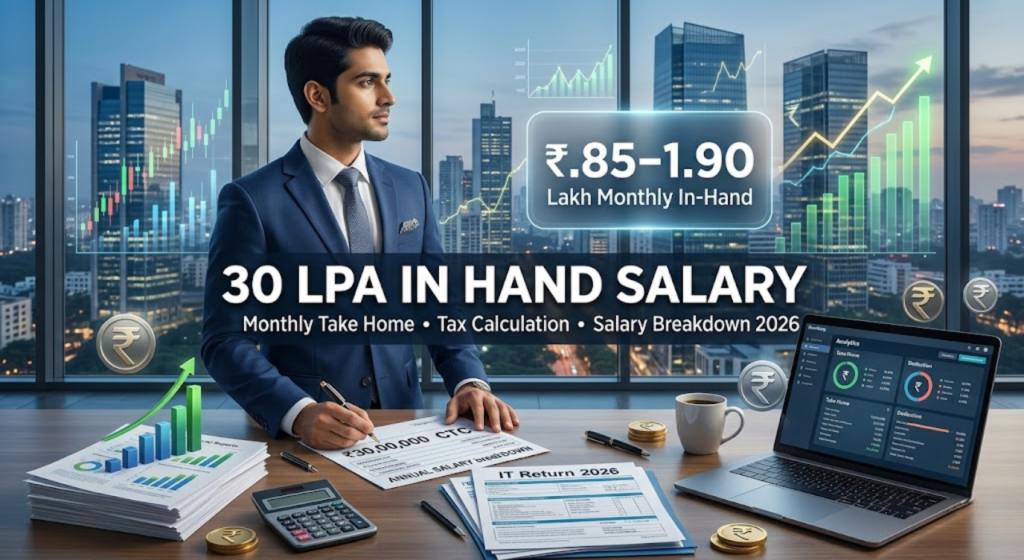 30 Lakh CTC In Hand Salary