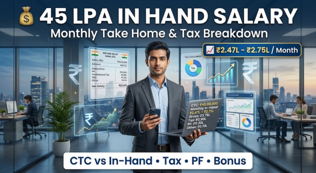 45 LPA In Hand Salary