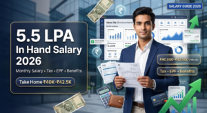 5.5 LPA In Hand Salary