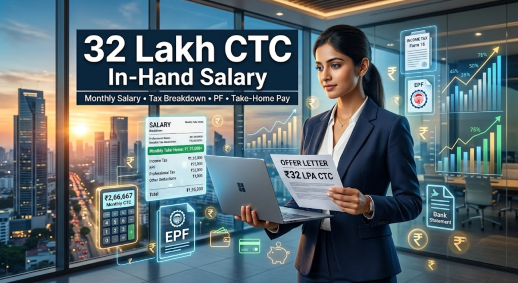 32 Lakh CTC In-Hand Salary