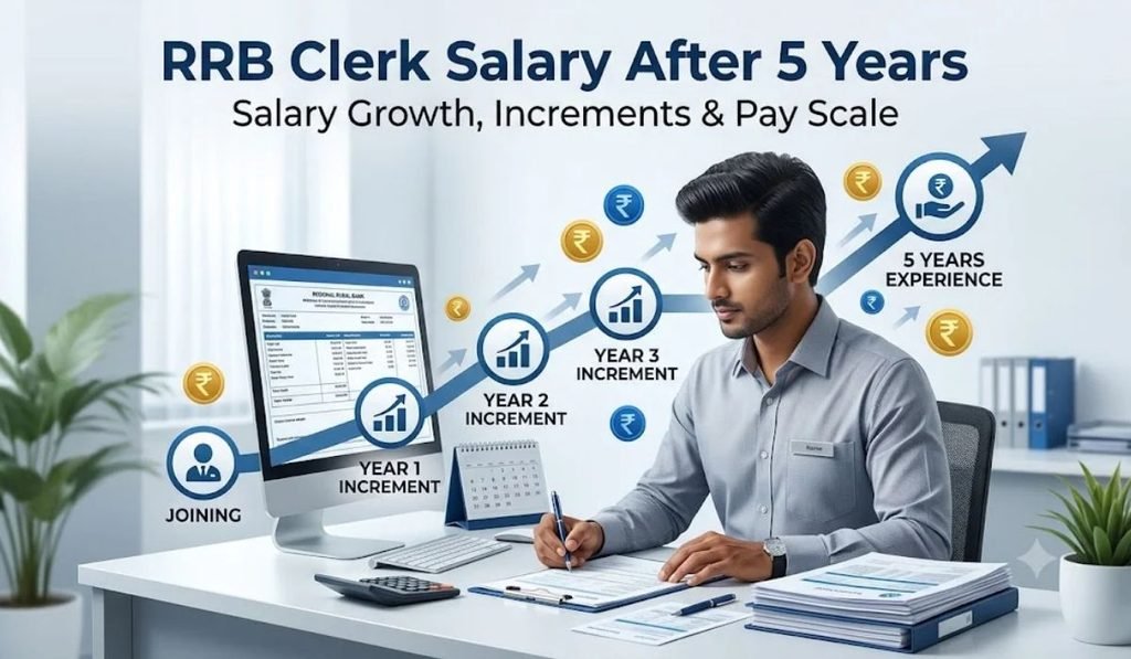 RRB Clerk Salary After 5 Years