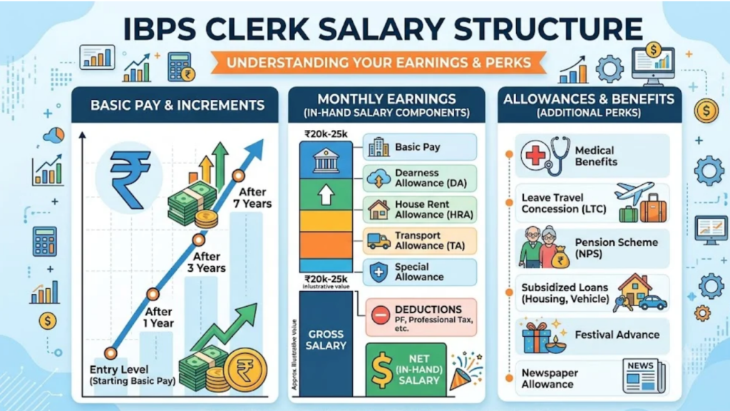 IBPS Clerk Salary
