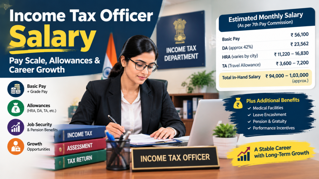 Income Tax Officer Salary